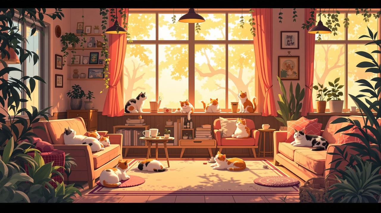 短剧搜索入口作品 - 《咖啡店的猫》